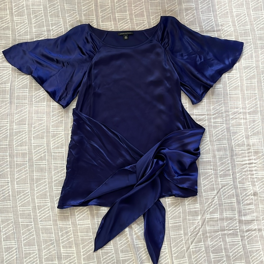 Stunning Jewel Toned Silk Blouse